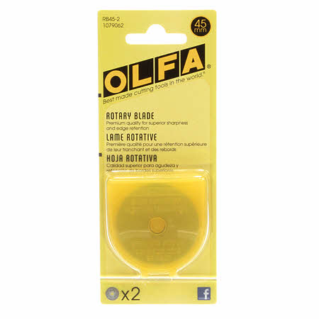 Olfa Rotary Blade 45mm 2pk