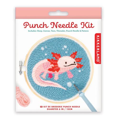 Axolotl Needle Punch Kit