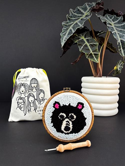 Punch Needle - Bear