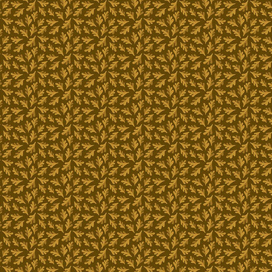 Oakleigh - Oak Leaves - Coffee