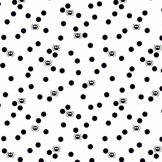 Ghostly Garden - Spin and Spot - White