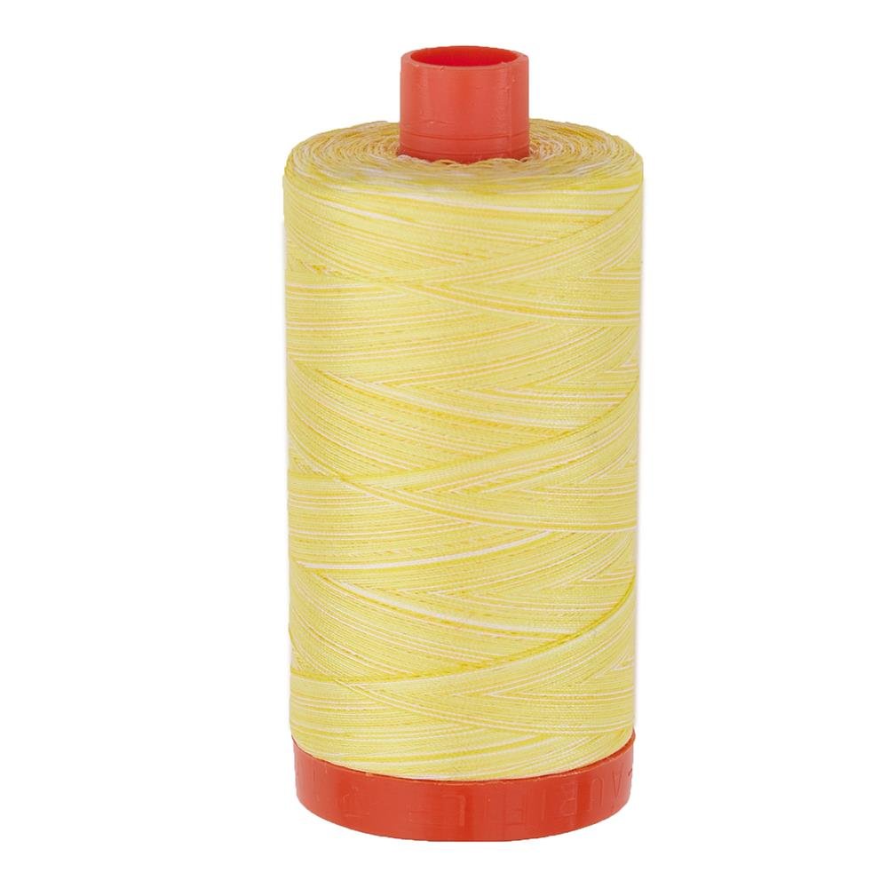Aurifil Variegated 50wt 1150-3910 Lemon Ice