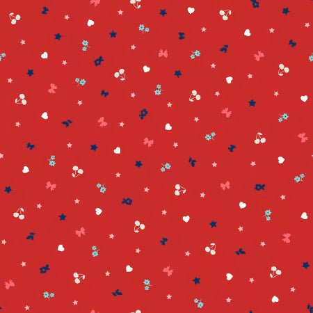 Star-Spangled Beauty - Teeny Tinys - Red