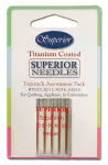 Superior Titanium Topstitch Needles Asst. Sizes 5pk