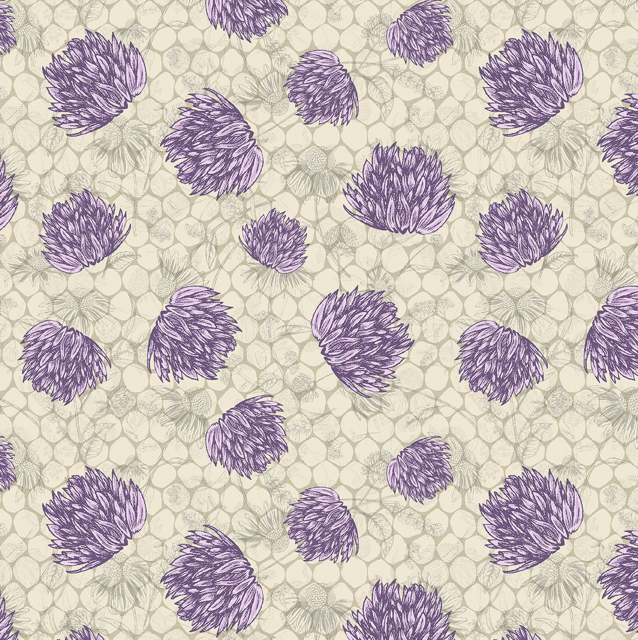 Bee Haven - Clover Dot - Natural