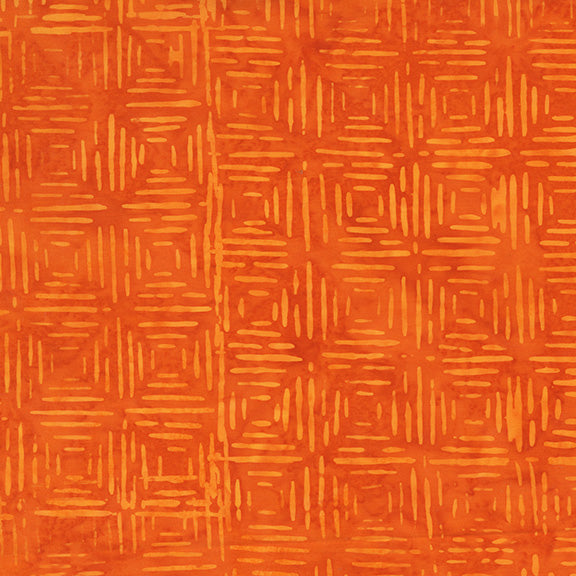 Fawn - Line Squares - Orange