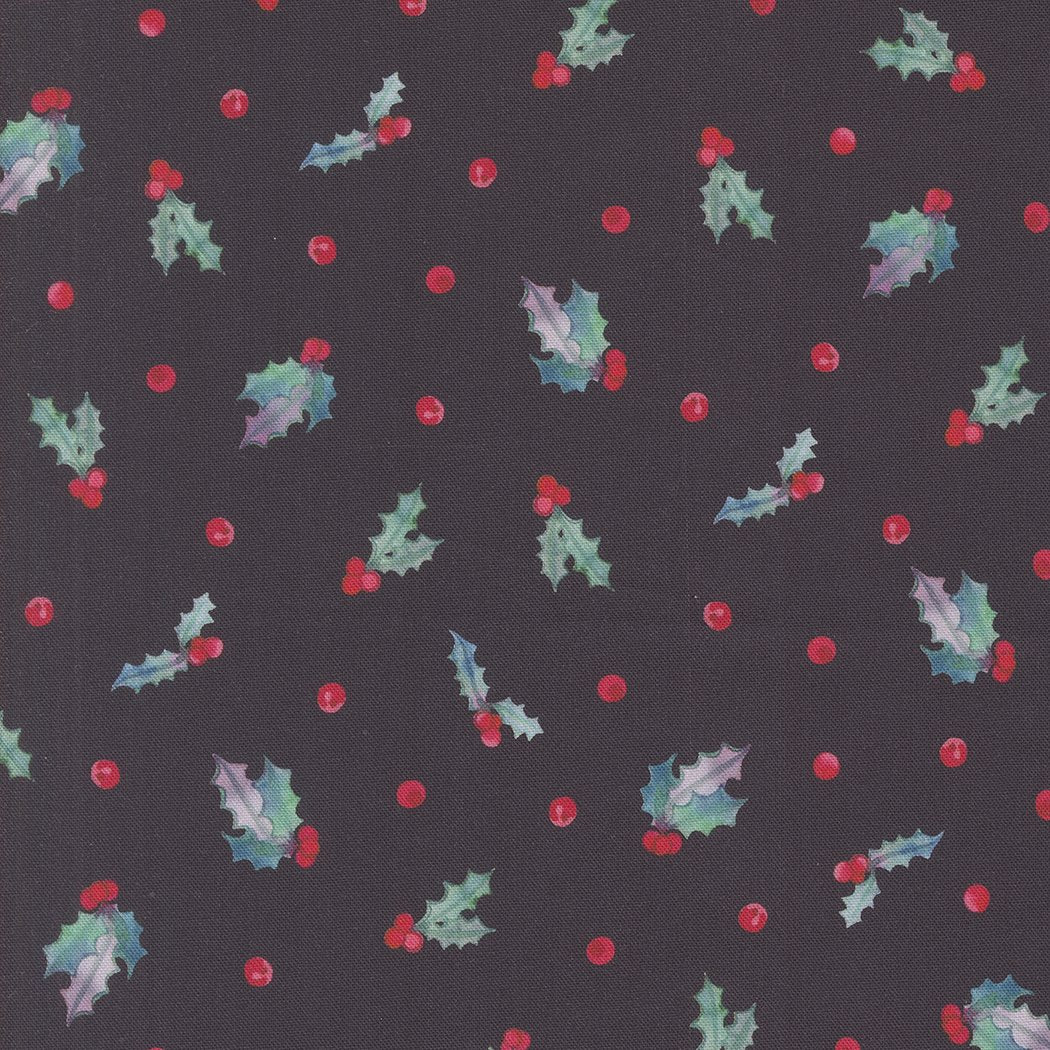 Love & Cheer - Holly Berry - Coal