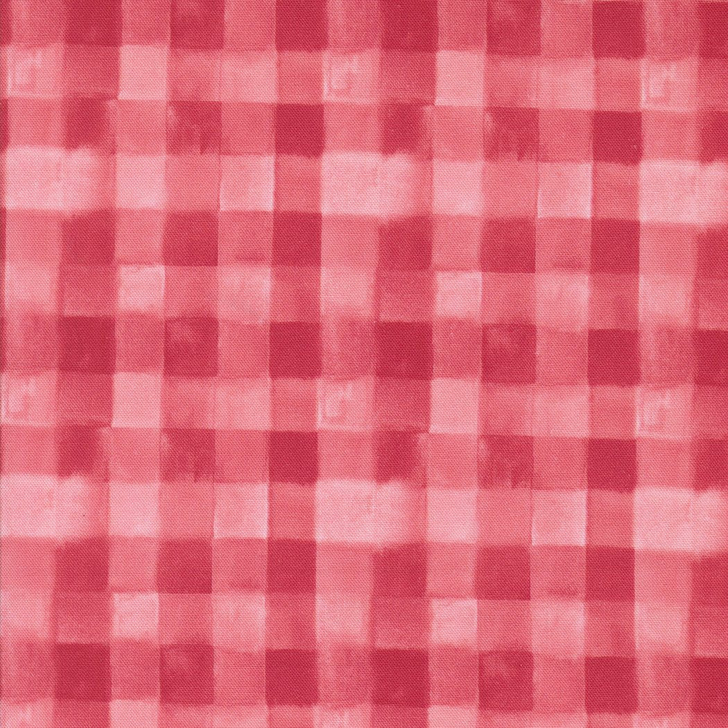 Love & Cheer - Watercolor Plaid - Candy