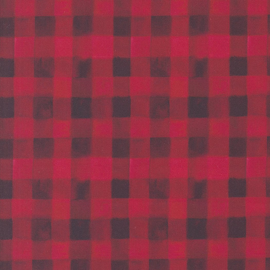 Love & Cheer - Watercolor Plaid - Berry