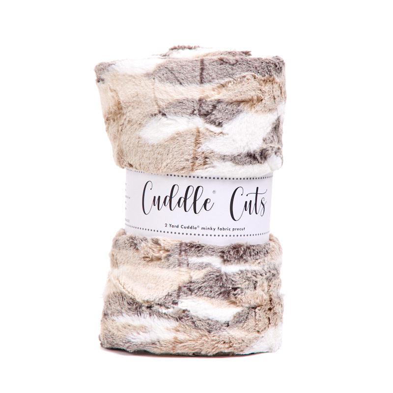 2 Yd Luxe Cuddle Cut - Frosted Hialayan - Pewter