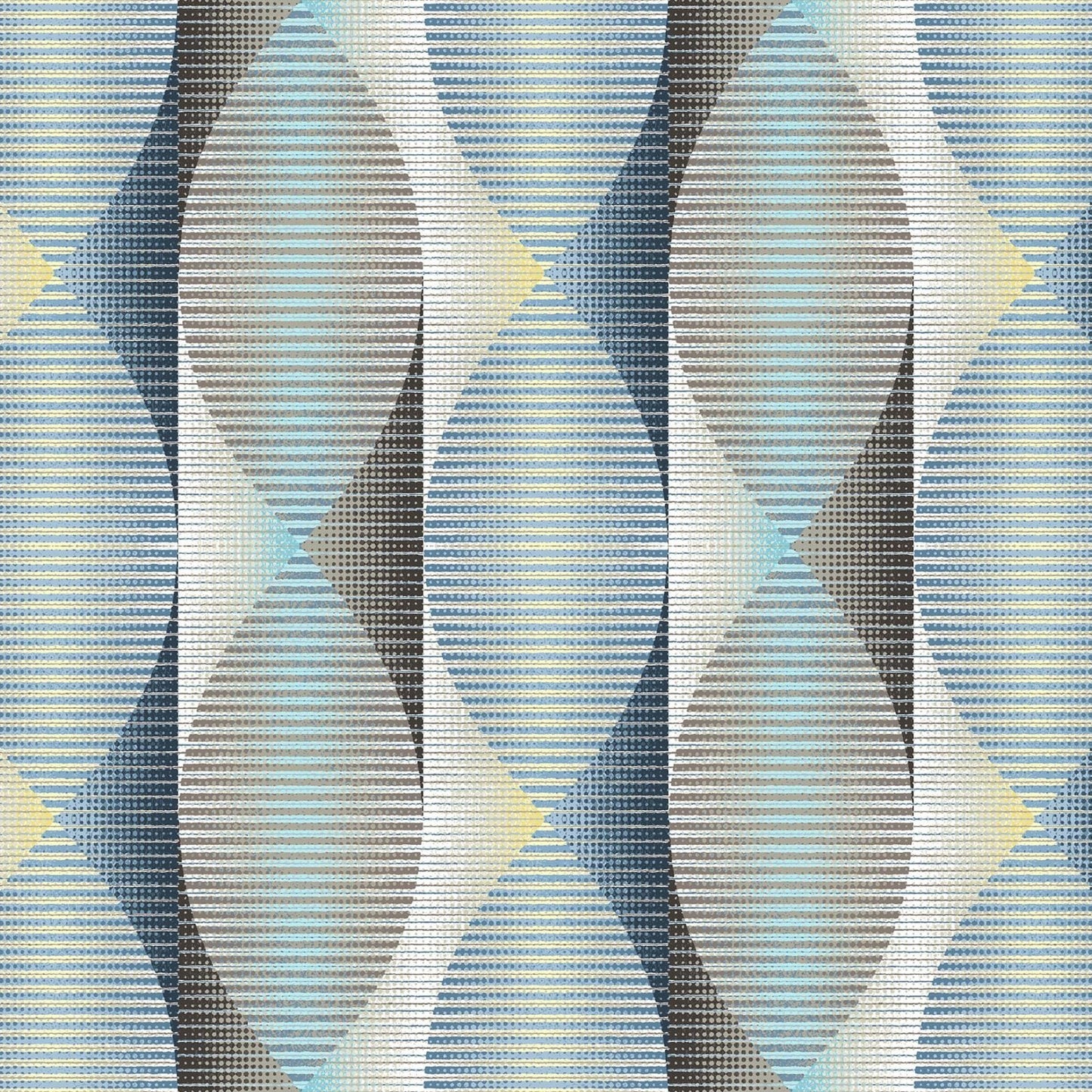 Twisted Ribbons - 108" Wideback - Turquoise