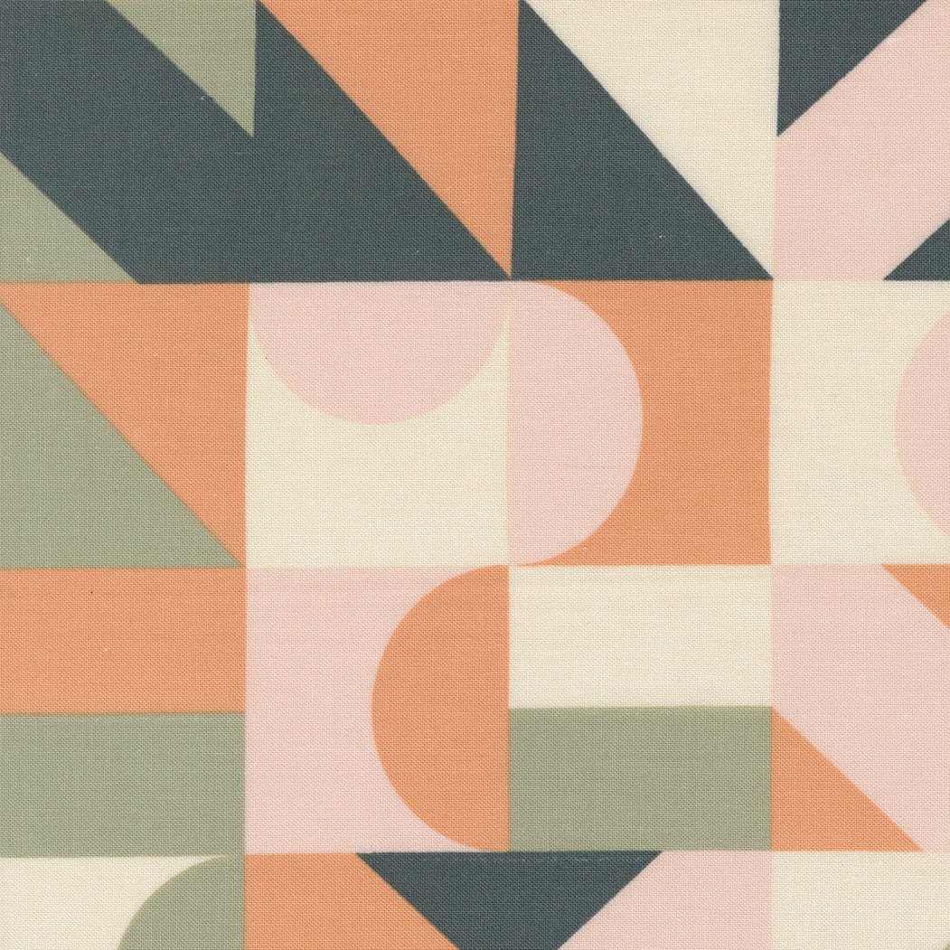 Peachy - Pixelated Peaches - Eggshell