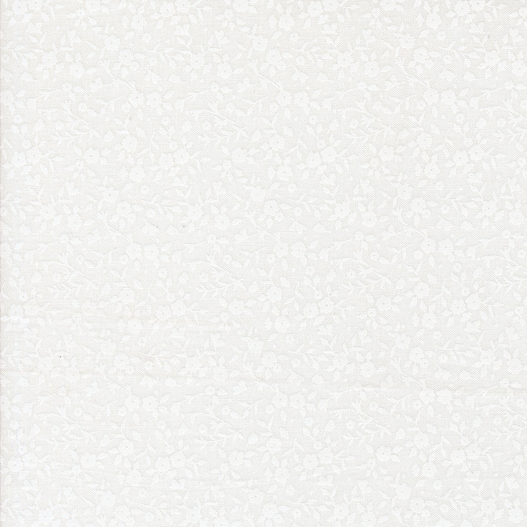 Sun Drenched - Tiny Floral - Cloud White