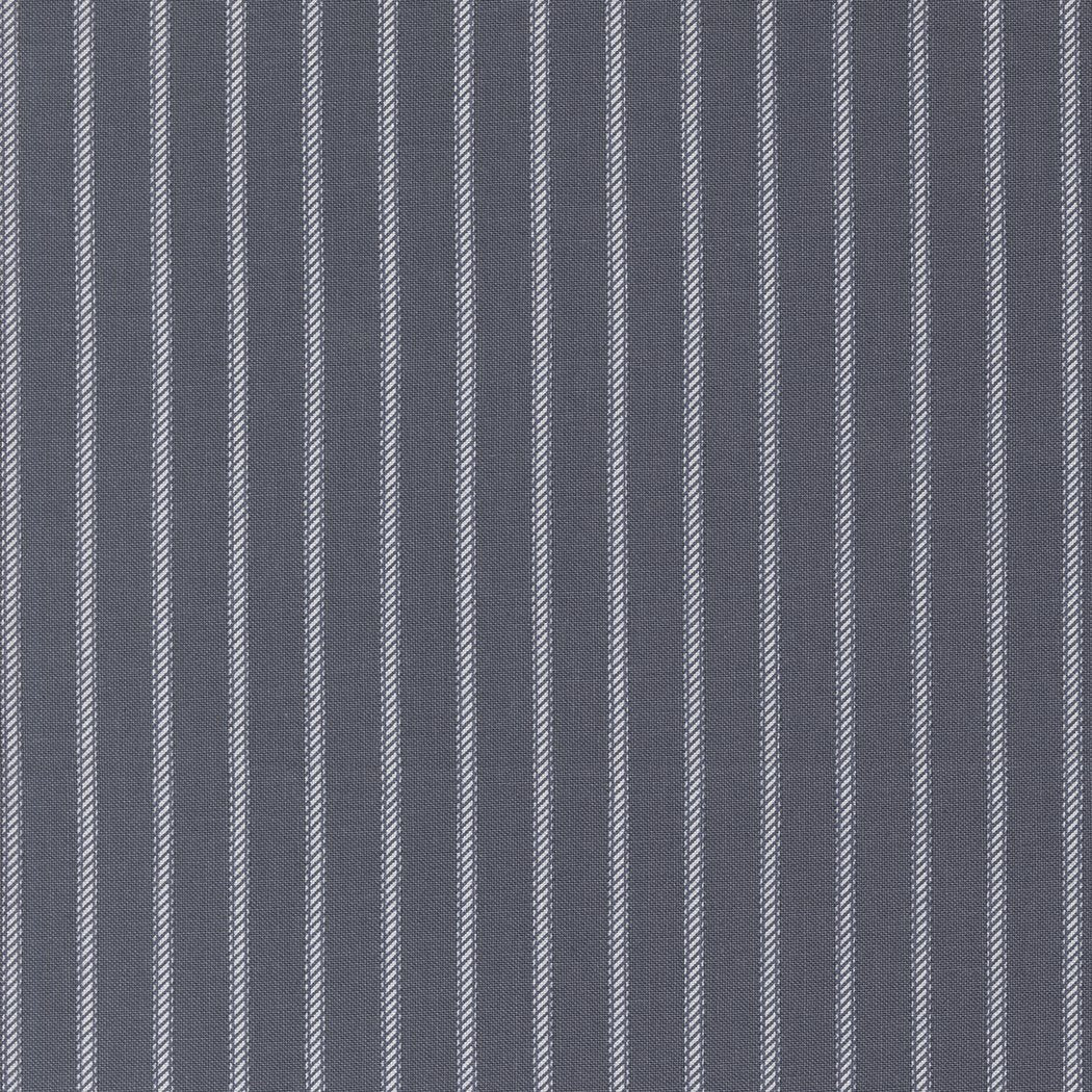 Sun Drenched - Ticking Stripe - Indigo