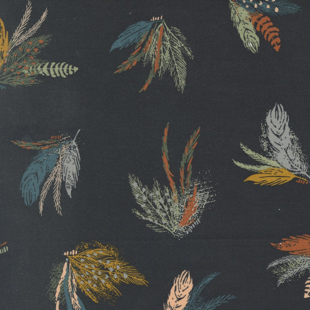 Woodland & Wildflowers - Feather Fiends - Charcoal
