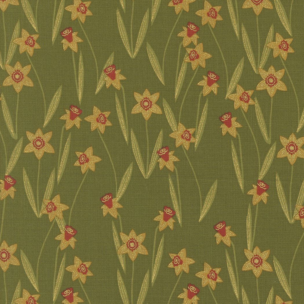 Bee Garden - Darling Daffodils - Metallic Ivy