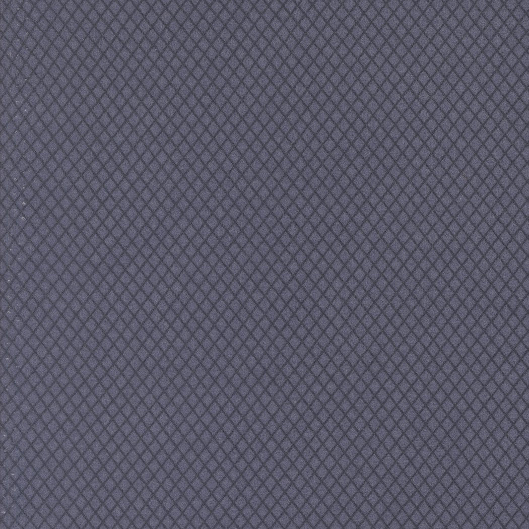 Prairie Gatherings Flannel - Wire Mesh - Indigo Remnant