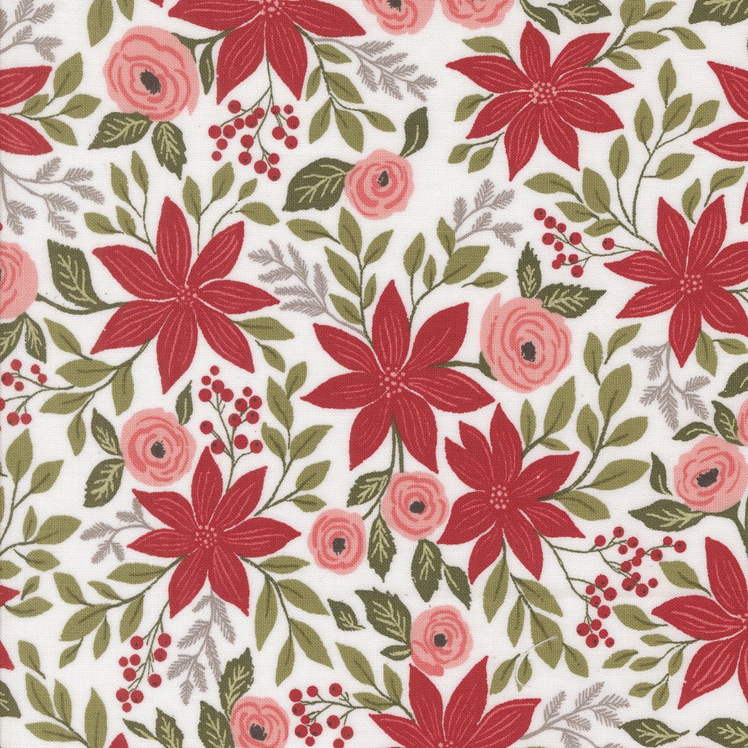 Berry & Pine - Poinsettia Party - Snow