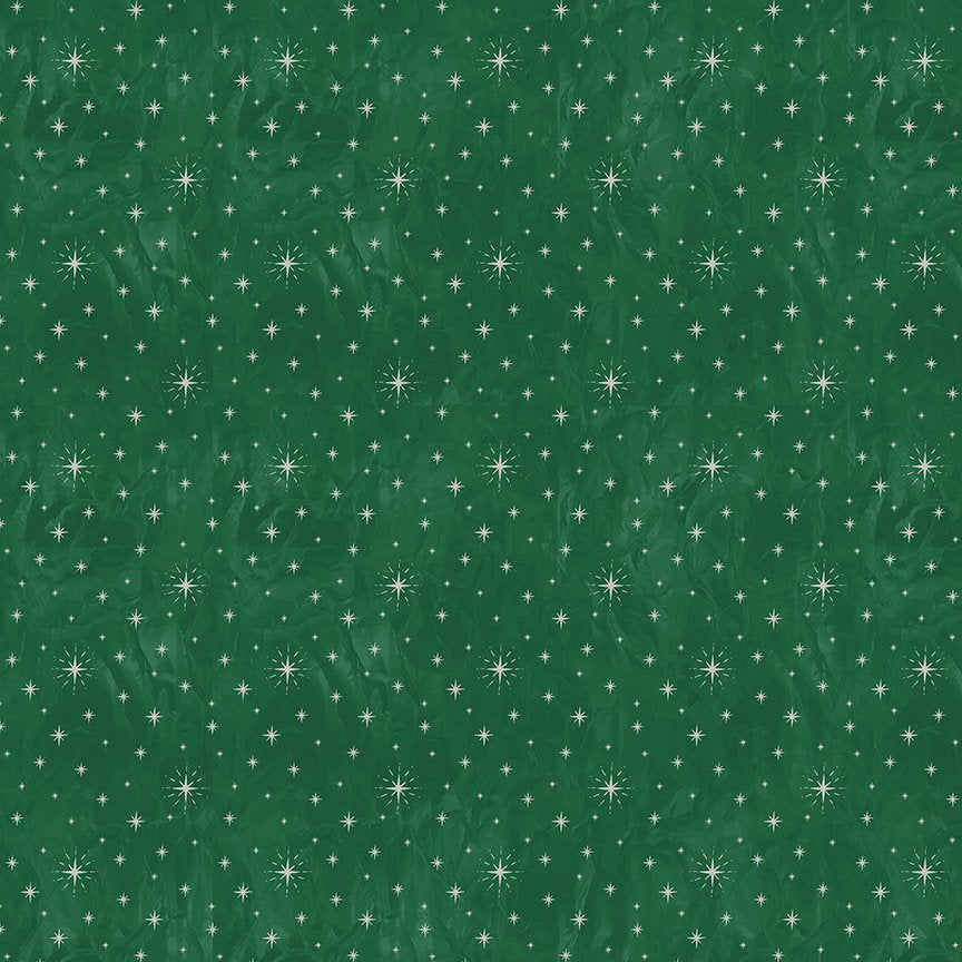 Jolly Christmas - Twinkle Stars - Green