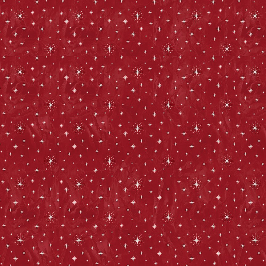 Jolly Christmas - Twinkle Stars - Red