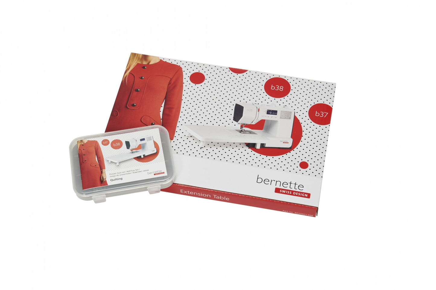 b 37/38 Quilting Feet Kit - 6 pcs