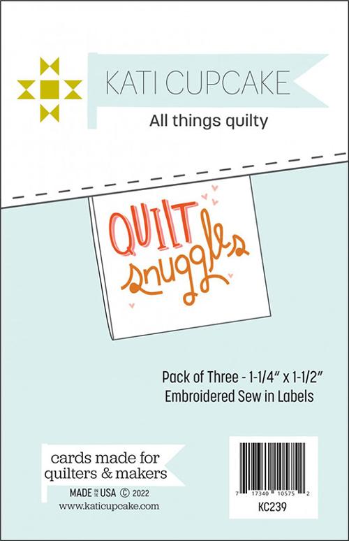Sew in Label -Quilt Snuggles