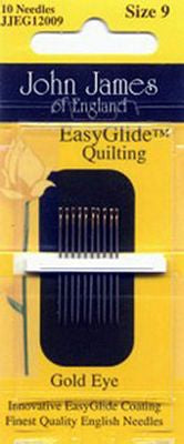 JJ Gold'N Glide Quilting #9 10pc