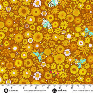 Camp Kitschy Lala - Daisy Field - Marigold