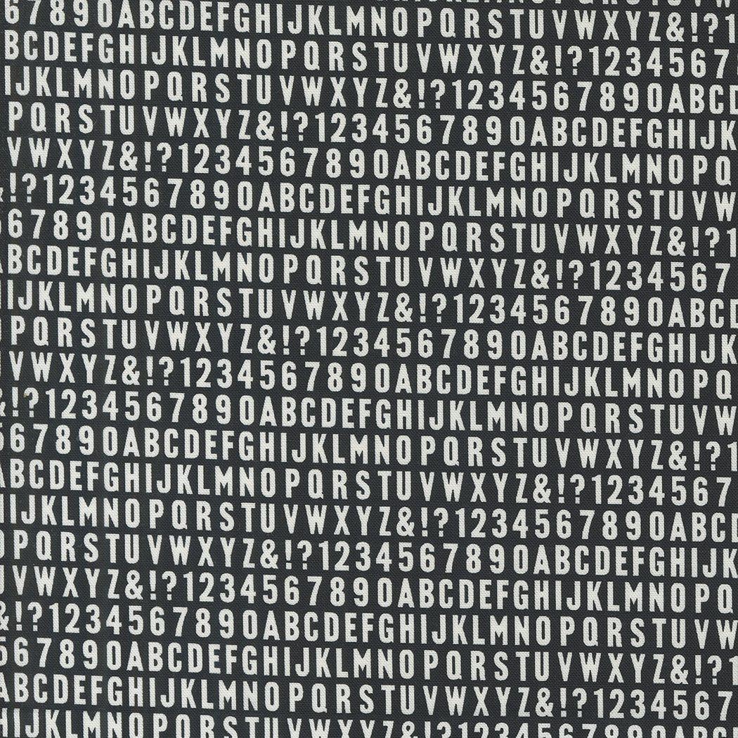 Sable Swan - Alphabet - Ebony