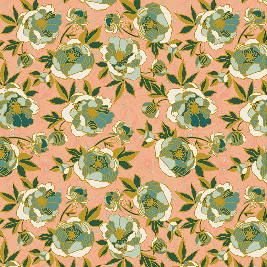 Lush Life - Wild Peonies - Pink