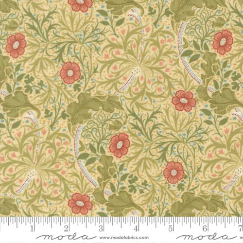Morris Muse - Seaweed - Parchment