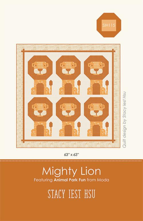 Mighty Lion Quilt Pattern