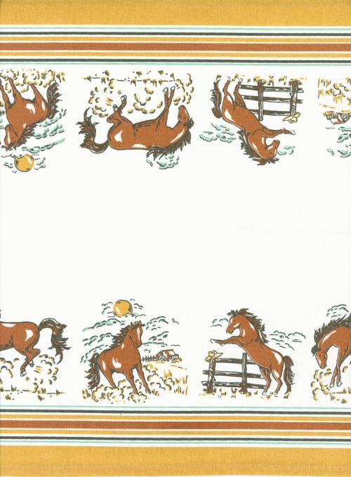 Classic Toweling 16" - Giddy Up Cowboy