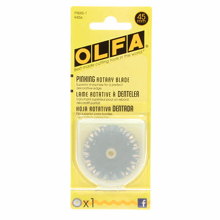 Olfa 45mm Pinking Rotary Blade