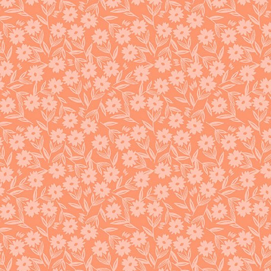 Petals & Stitches - Sunshine Blooms - Coral