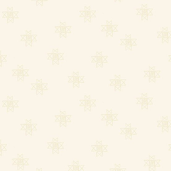Petals & Stitches - Ohio Star - Cream