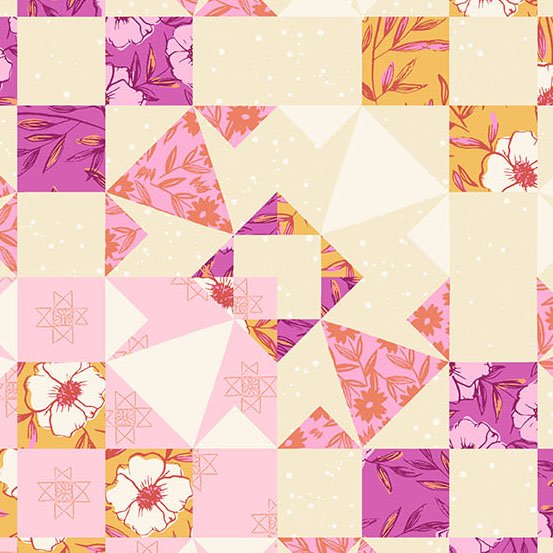 Petals & Stitches - Garden Blocks - Fandango