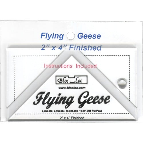 Bloc Loc - Flying Geese Ruler 2 x 4
