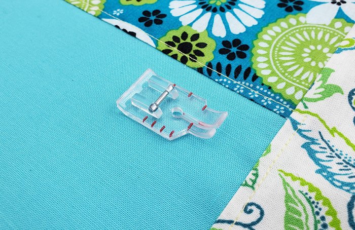 1/4" Quilting Foot - Clear