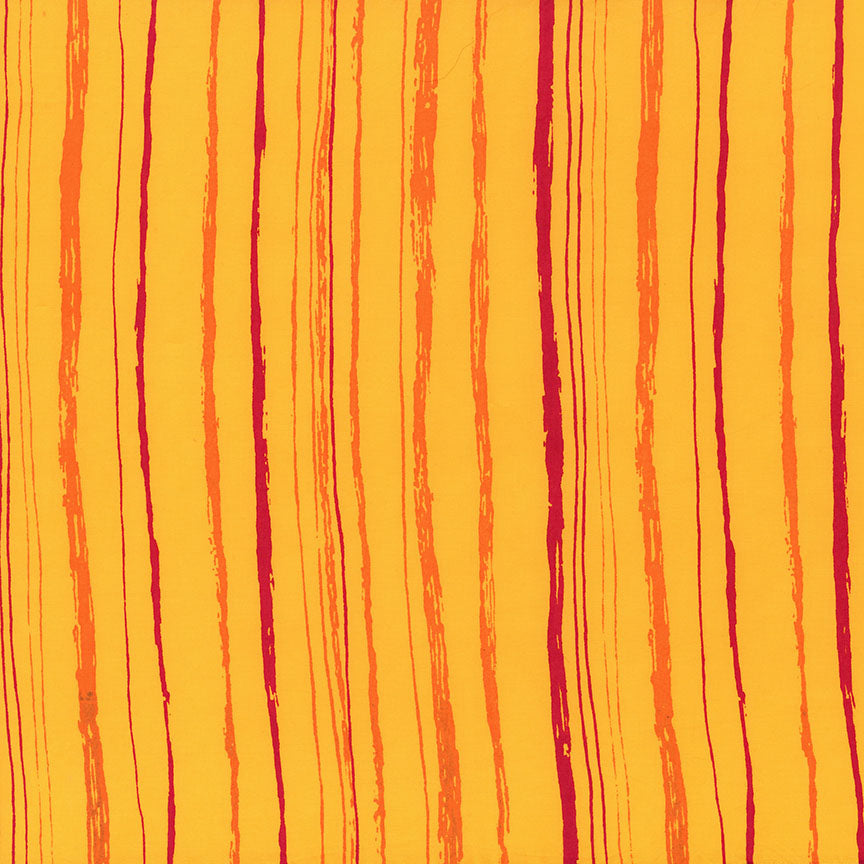 Batik Wildflowers Sunset - Sunshine