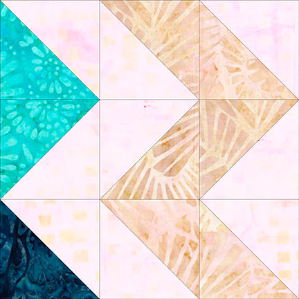 Desert Blossom Block of the Month - Month 6