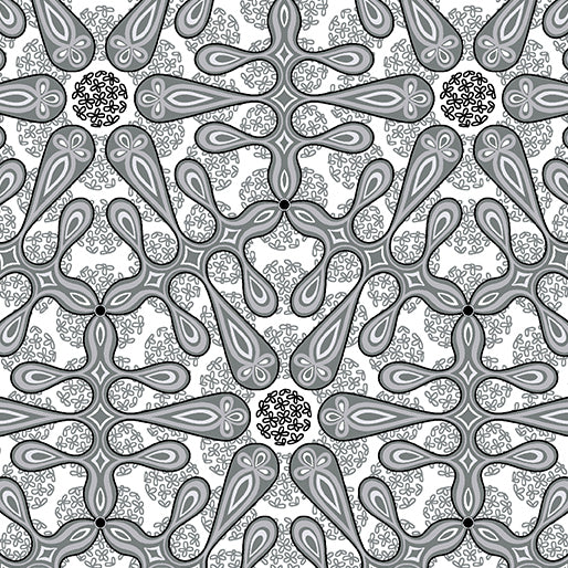 Botanica - Medallion - Gray