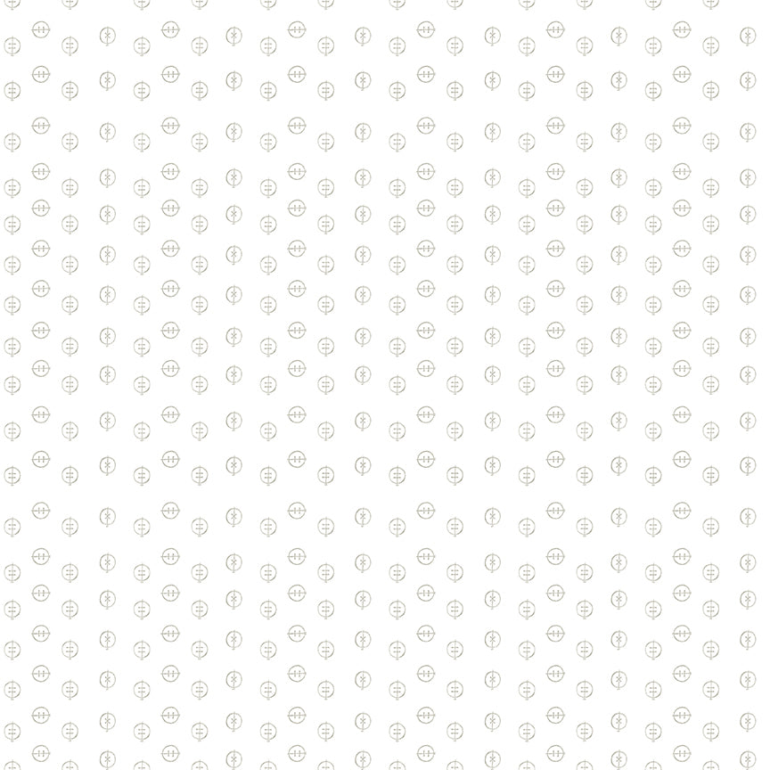 Buttoned Up - White-on-White