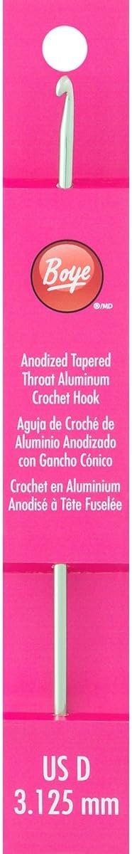 Aluminum Crochet Hook - D