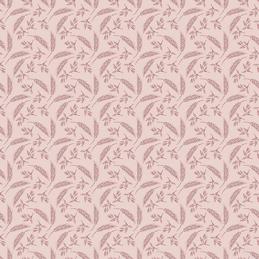 A Walk on the Prairie - Wheat - Dusty Pink