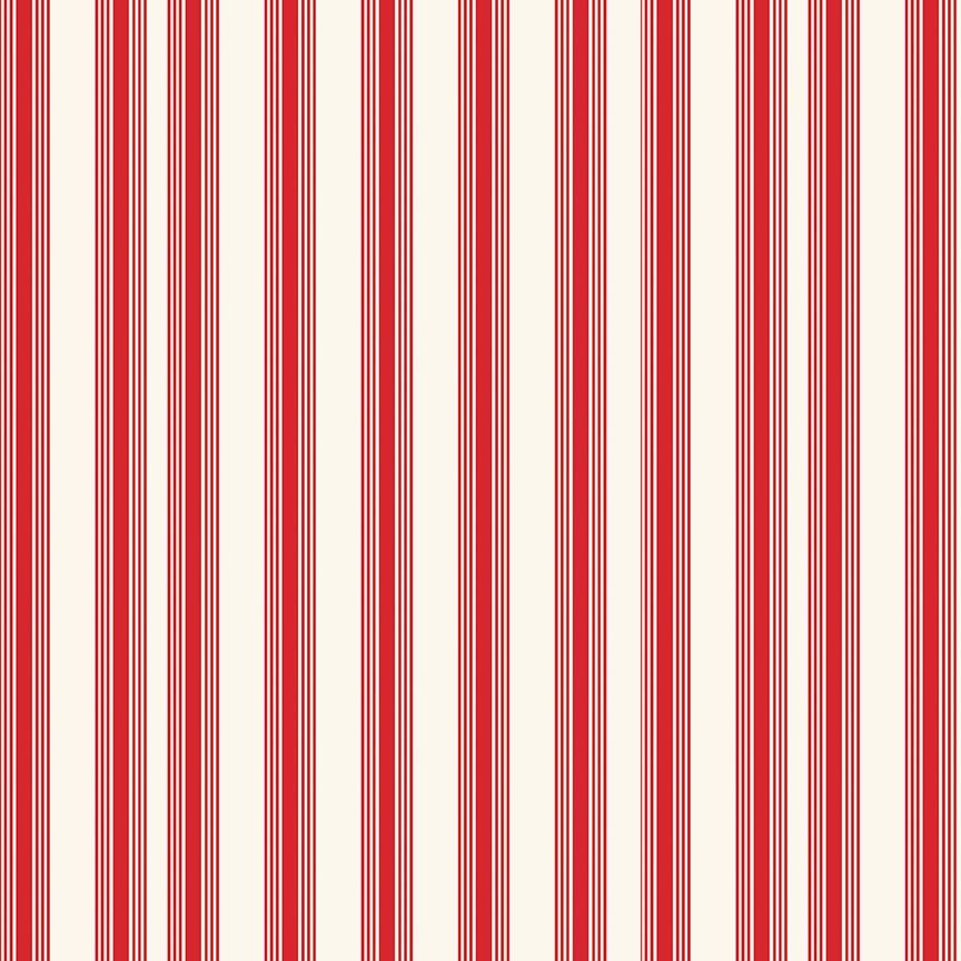 Freedom Garden - Stripes - Red