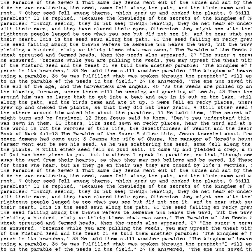 Sewing Seeds - Seed Sower - White