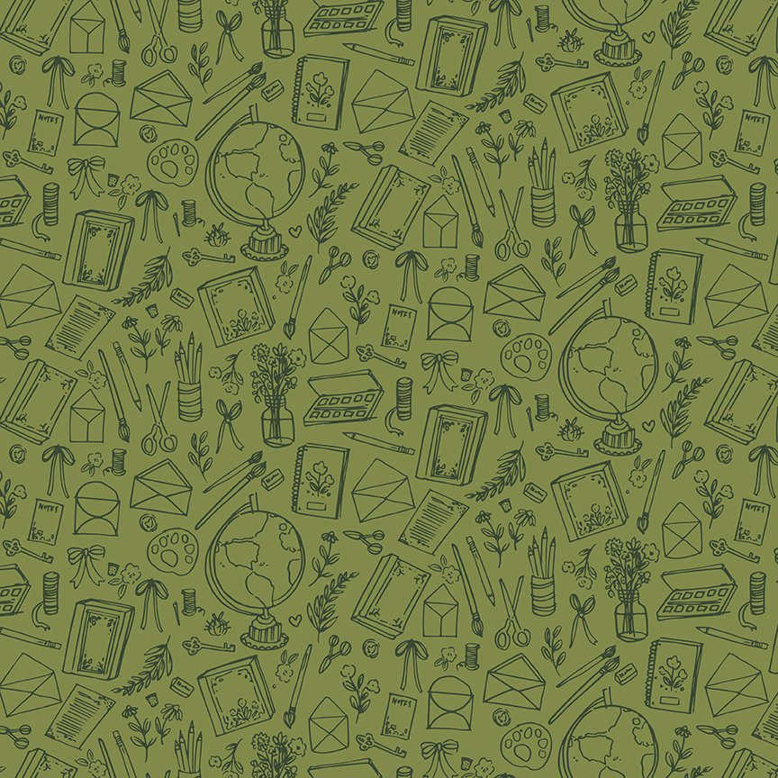 Floral Charms - Collection of Things - Olive