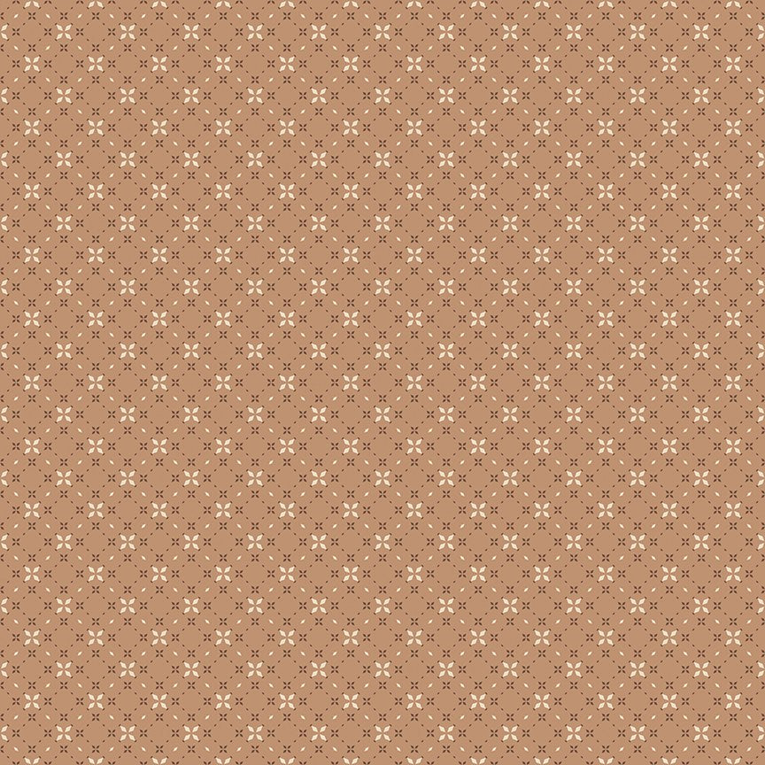 Evening on the Prairie - Geo Floral - Sienna