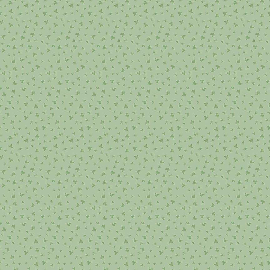 Baby - Hearts - Green